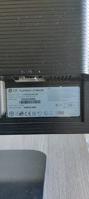 Monitor LG em bom estado