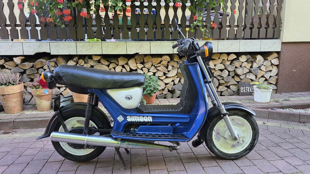 Simson sr 50 4 biegowy skuter zarejestrowany w Polsce Dostawa nie s51