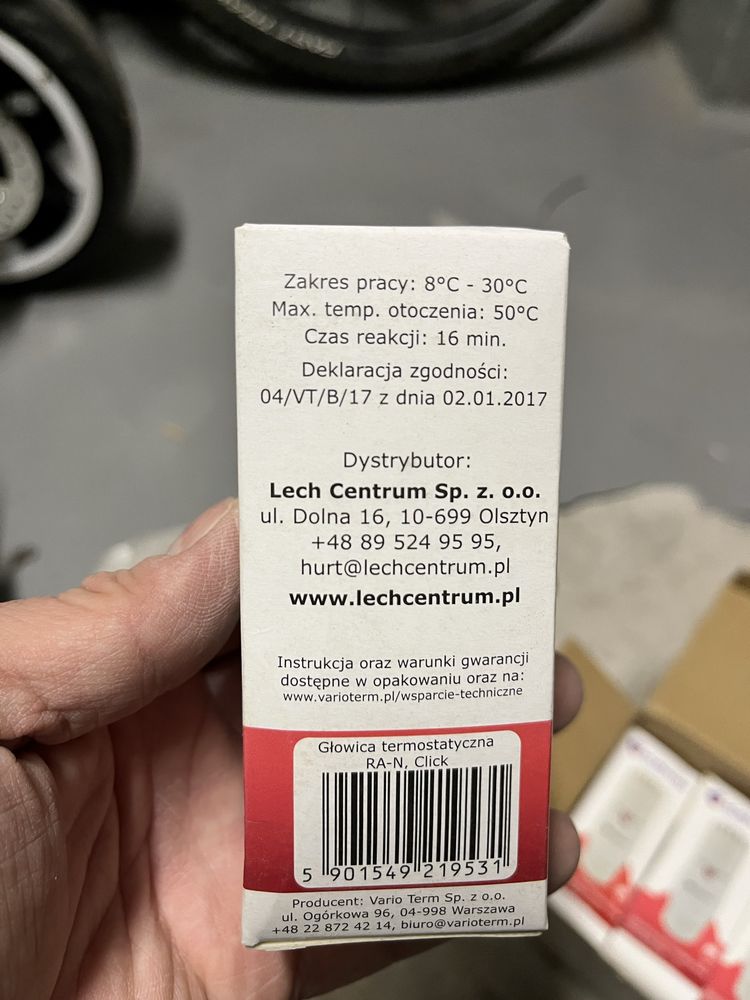 Głowica termostatyczna nowa. 4 szt, kaloryfer, ogrzewanie termostat.