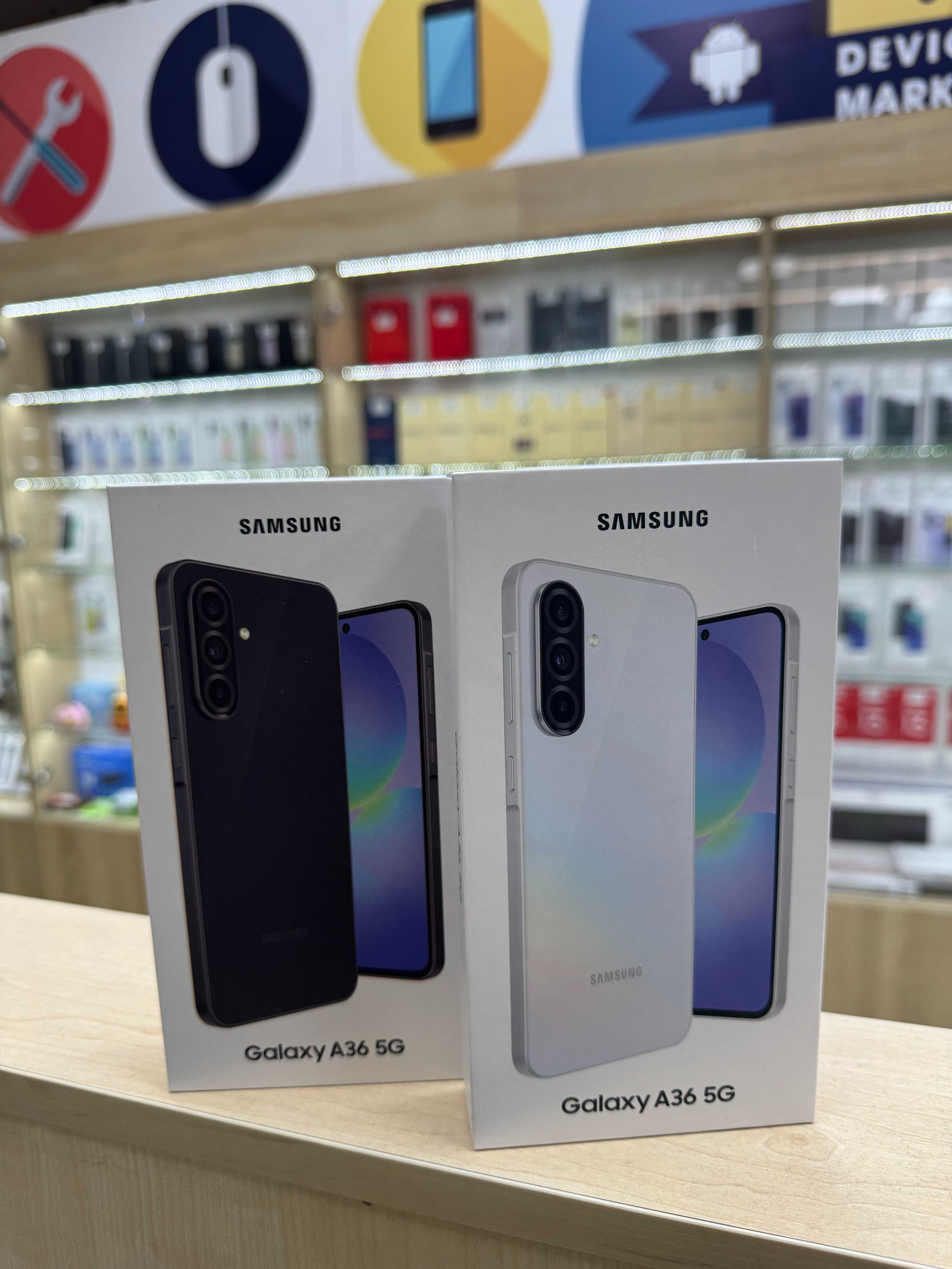 Смартфон Samsung Galaxy A36 128/256GB |Black,White,Lime,Lavender EU+UA