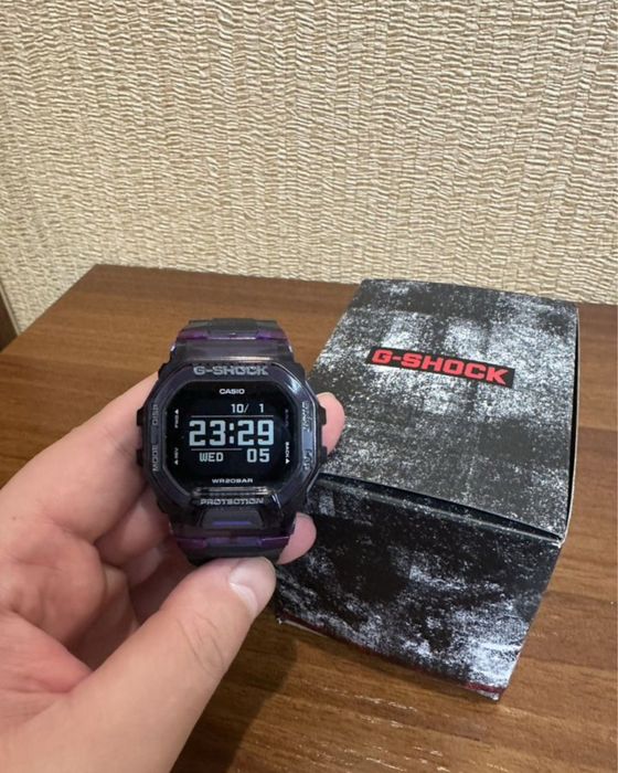 Мужские часы Casio g-shock gbd200-sm-1a6dr