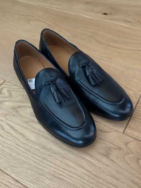 ZARA męskie buty skórzane mokasyny slippersy 43