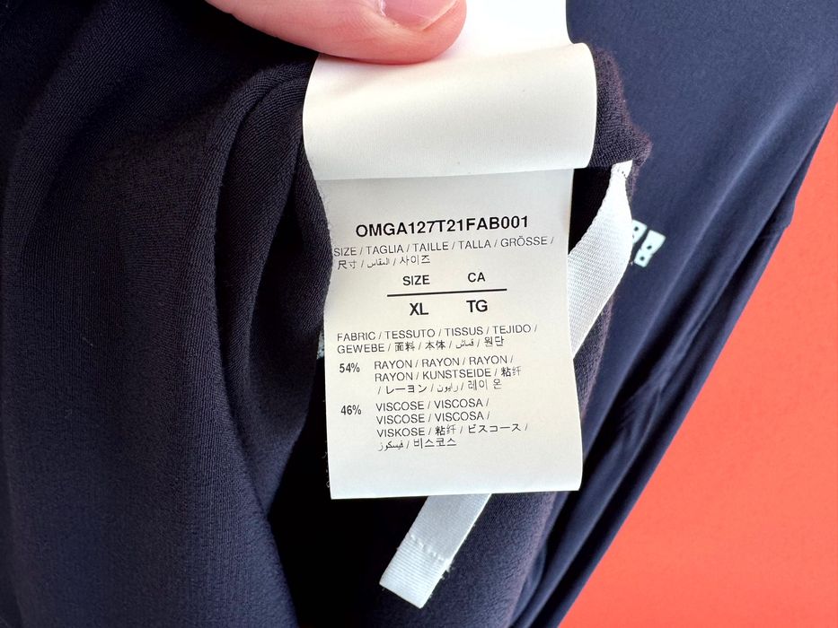 Off-White Virgil Abloh Оригінал чоловіча сорочка рубашка розмір XL