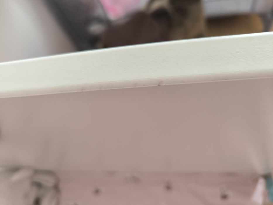 Berço Myllra branco com colchão