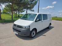 Volkswagen Transporter T5 FL 6-Osobowy LONG KLIMA Faktura Vat 23%  Brygadówka/Salon Polska/Klima