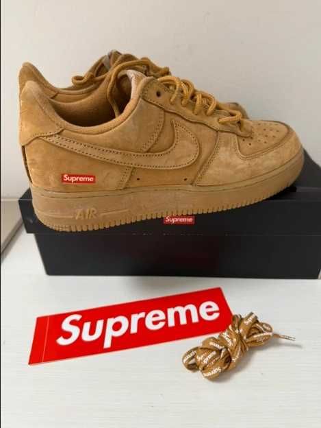 'koszykówki" Nike Air Force 1 Low SP Supreme Wheat R.40.5