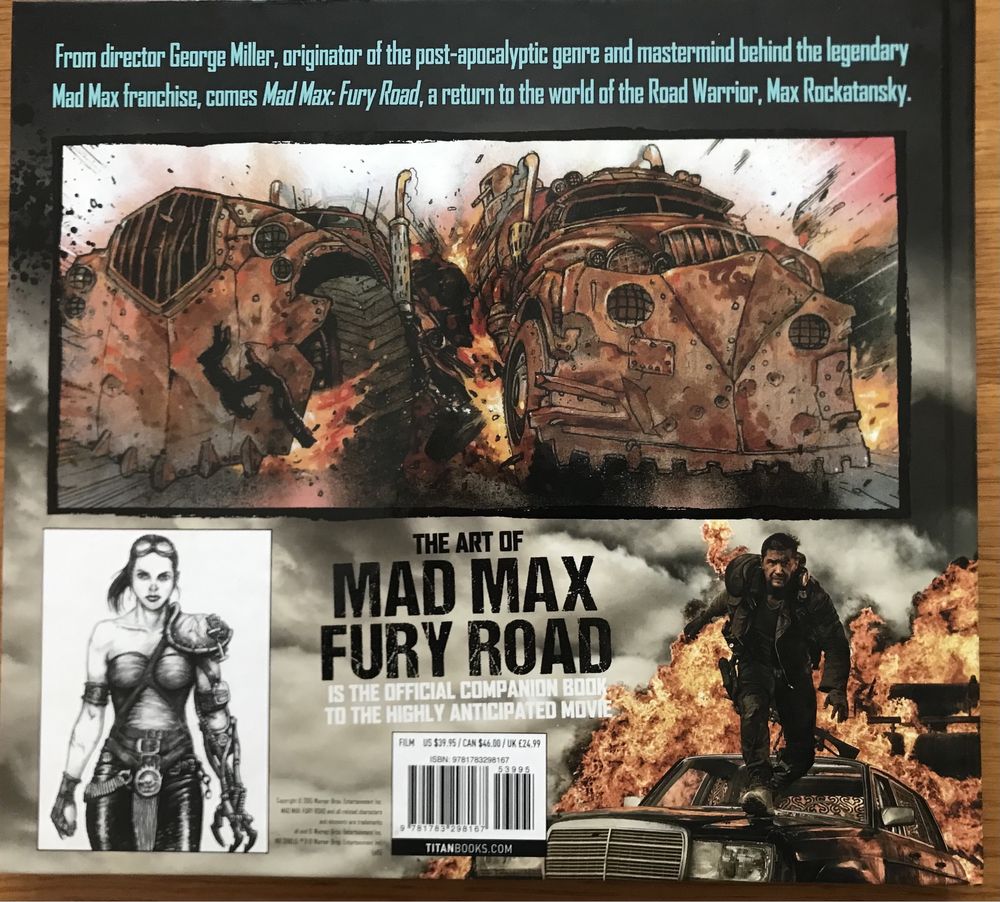 The Art of Mad Max Fury Road - The Official Companiion Book