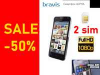 Смартфон Bravis ALPHA 2 сим dual sim