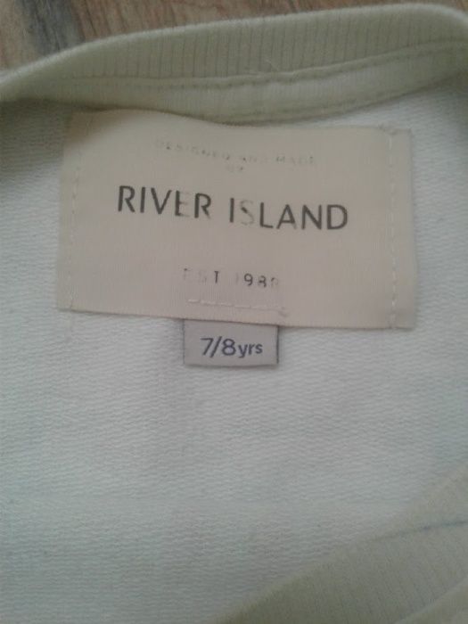 Свитшот river island 7-8лет