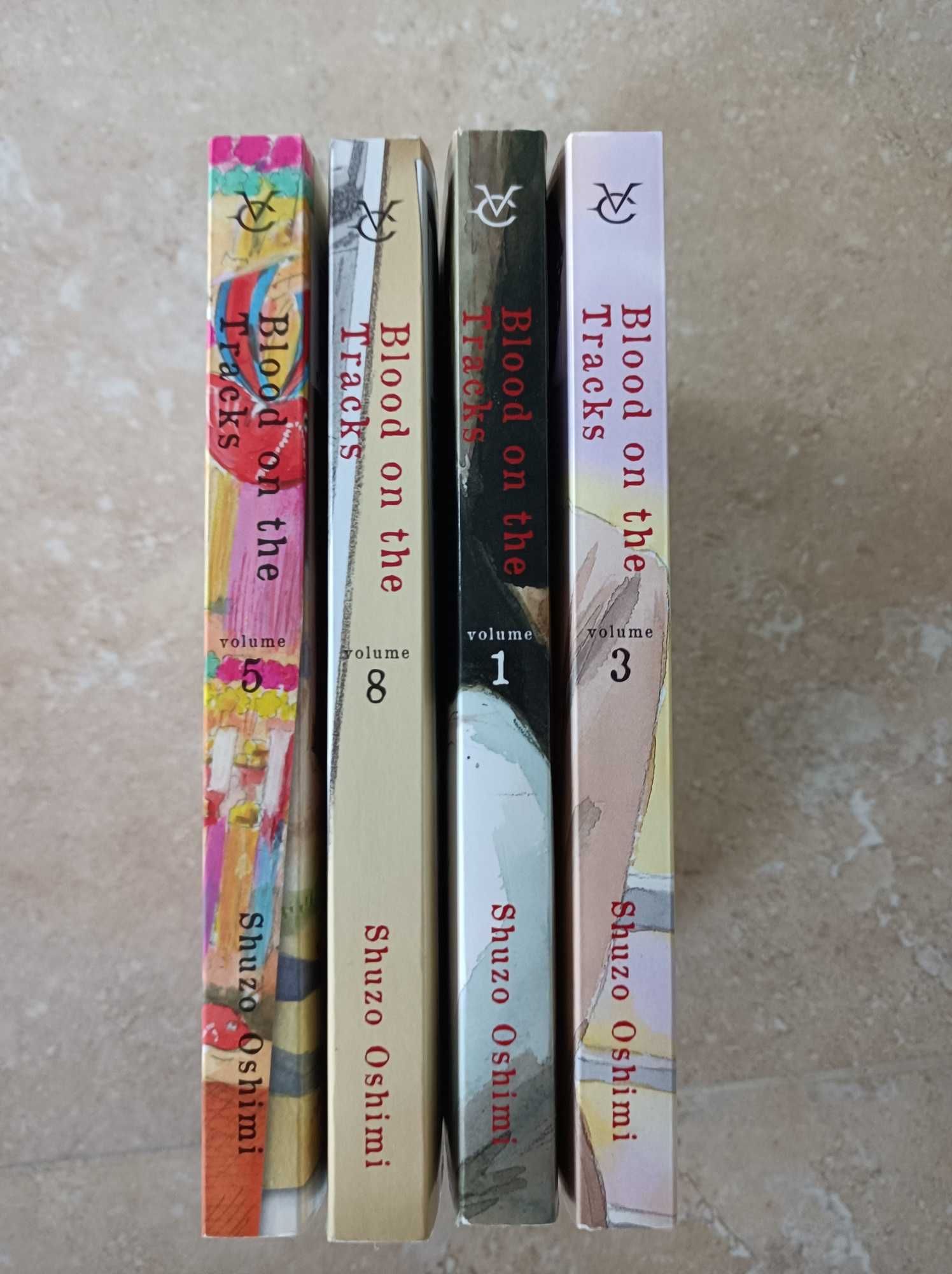 Blood on the tracks manga