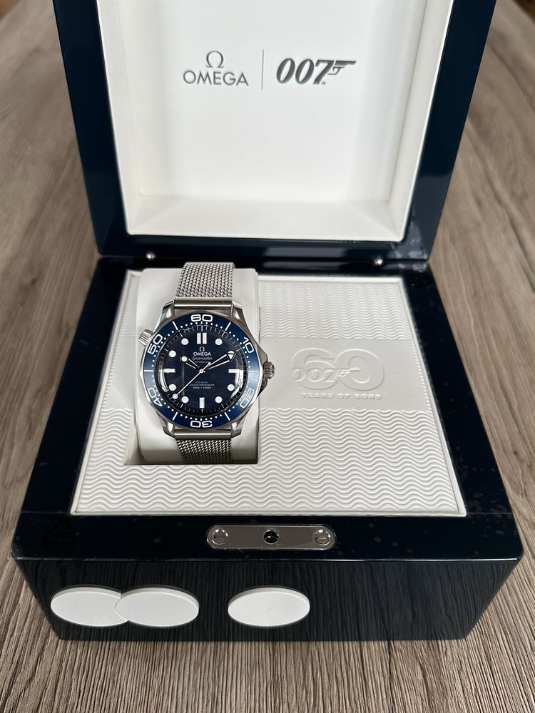 Zegarek Omega Seamaster Diver 300M James Bond 60th