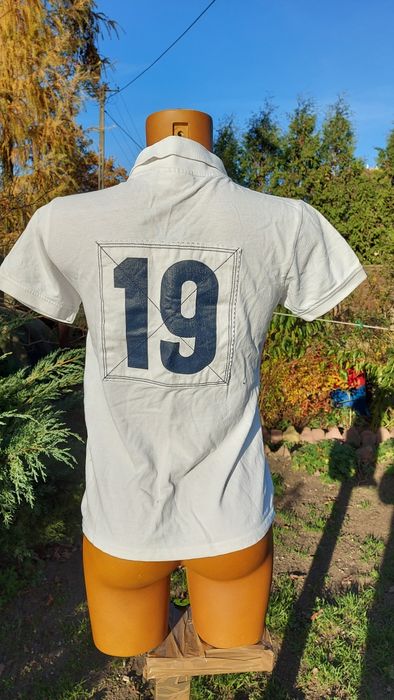 Koszulka polo biała chłopięca wiek 12/14 lat firma Red Blue