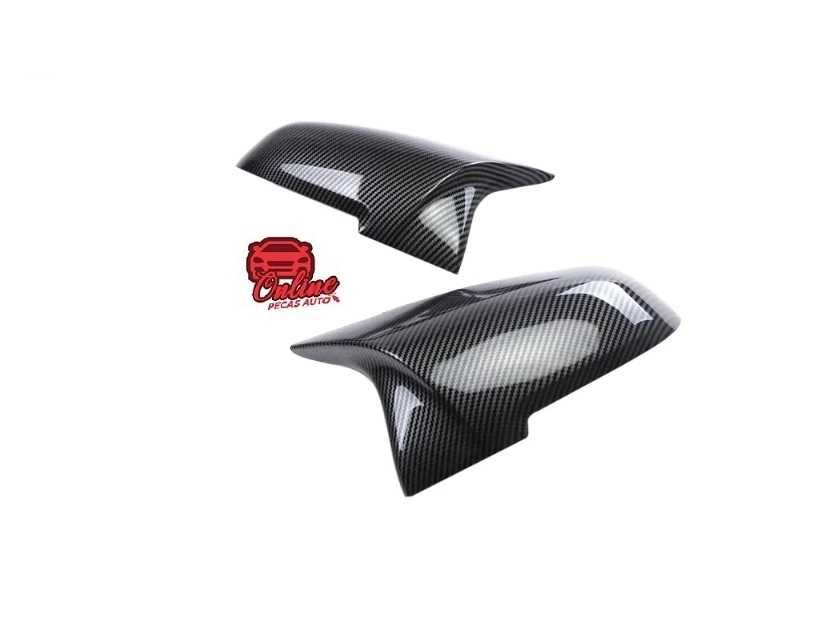 kit 2 Capas espelho Exterior Bmw F20 F21 F30 E84 F87 X1 etc Novo