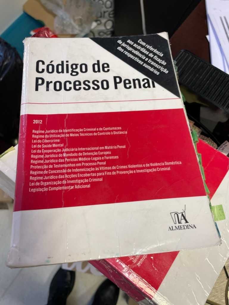 livro codigo do processo penal almedina