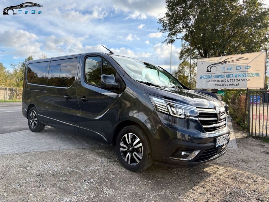 Renault Trafic 2.0 170KM Idealny STAN Salon POLSKA 9osób Vat23% Serwis Niski Przebieg