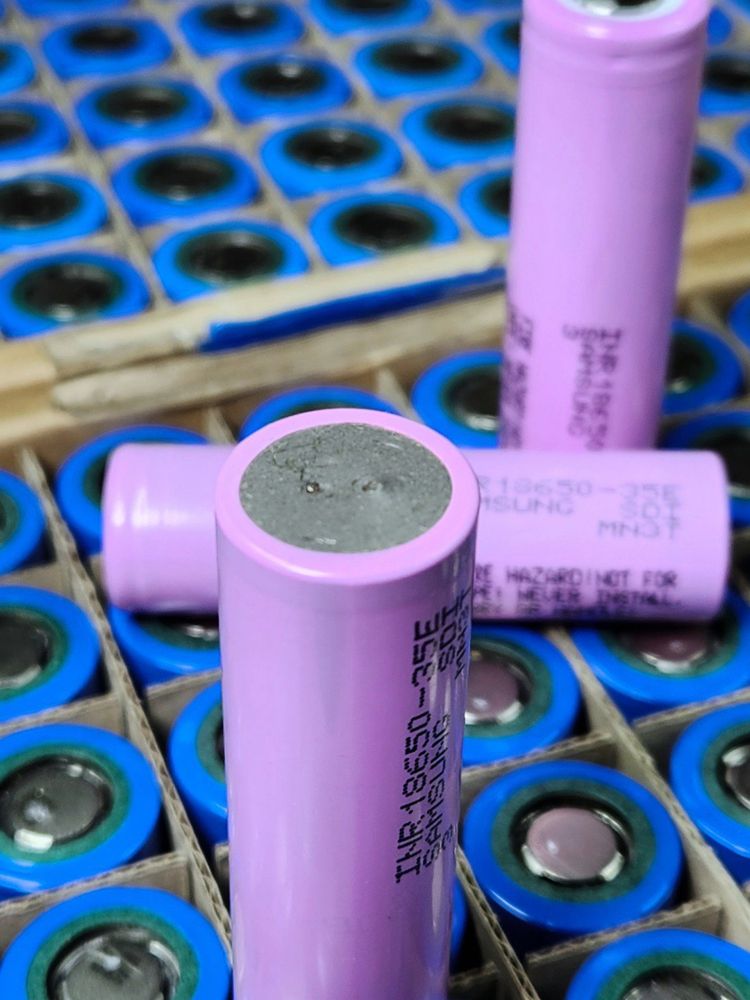 ЯКІСНІ тестовані елементи Samsung 18650 35E 3500mAh Акумулятор Mj1 50e
