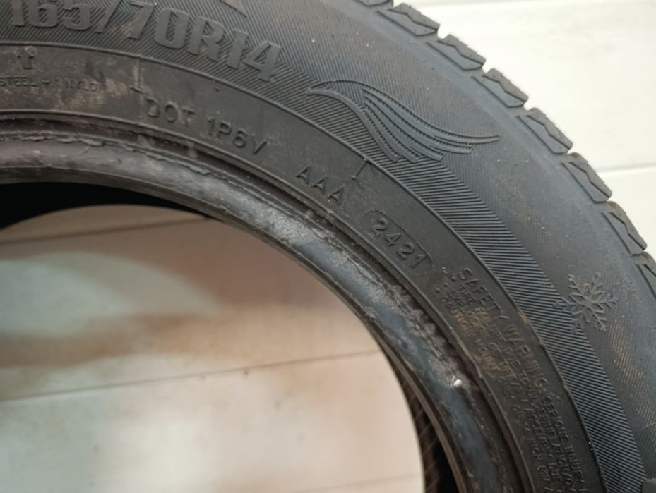 Opona opony zimowe Powertrac Snowtour 165/70 R14 rok 21r 6,5mm