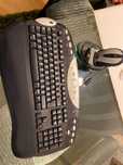Teclado e rato sem fio