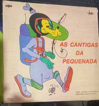 Disco vinil  As Cantigas da Pequenada