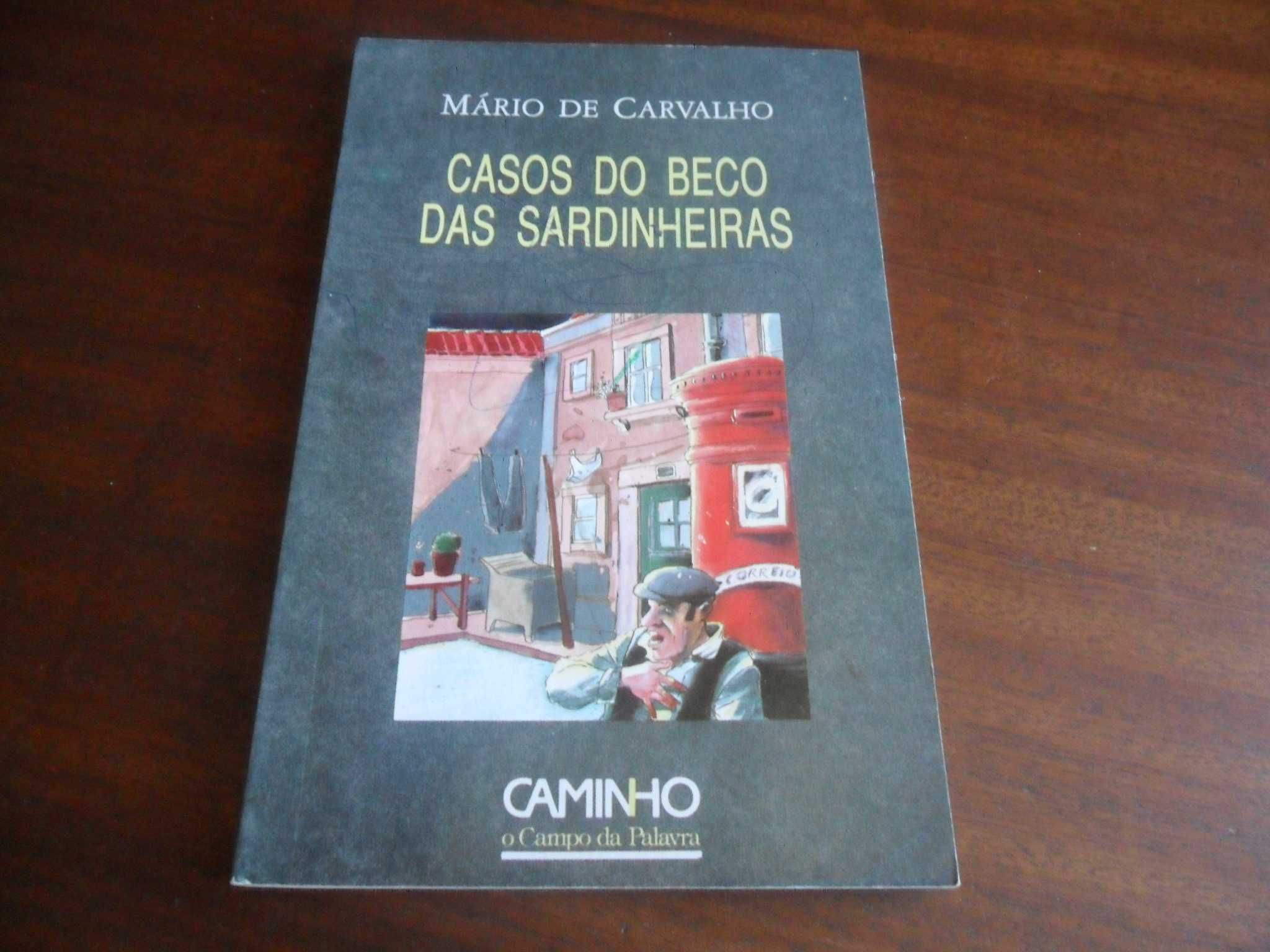"Casos do Beco das Sardinheiras" de Mário de Carvalho - 3ª Edição 1991