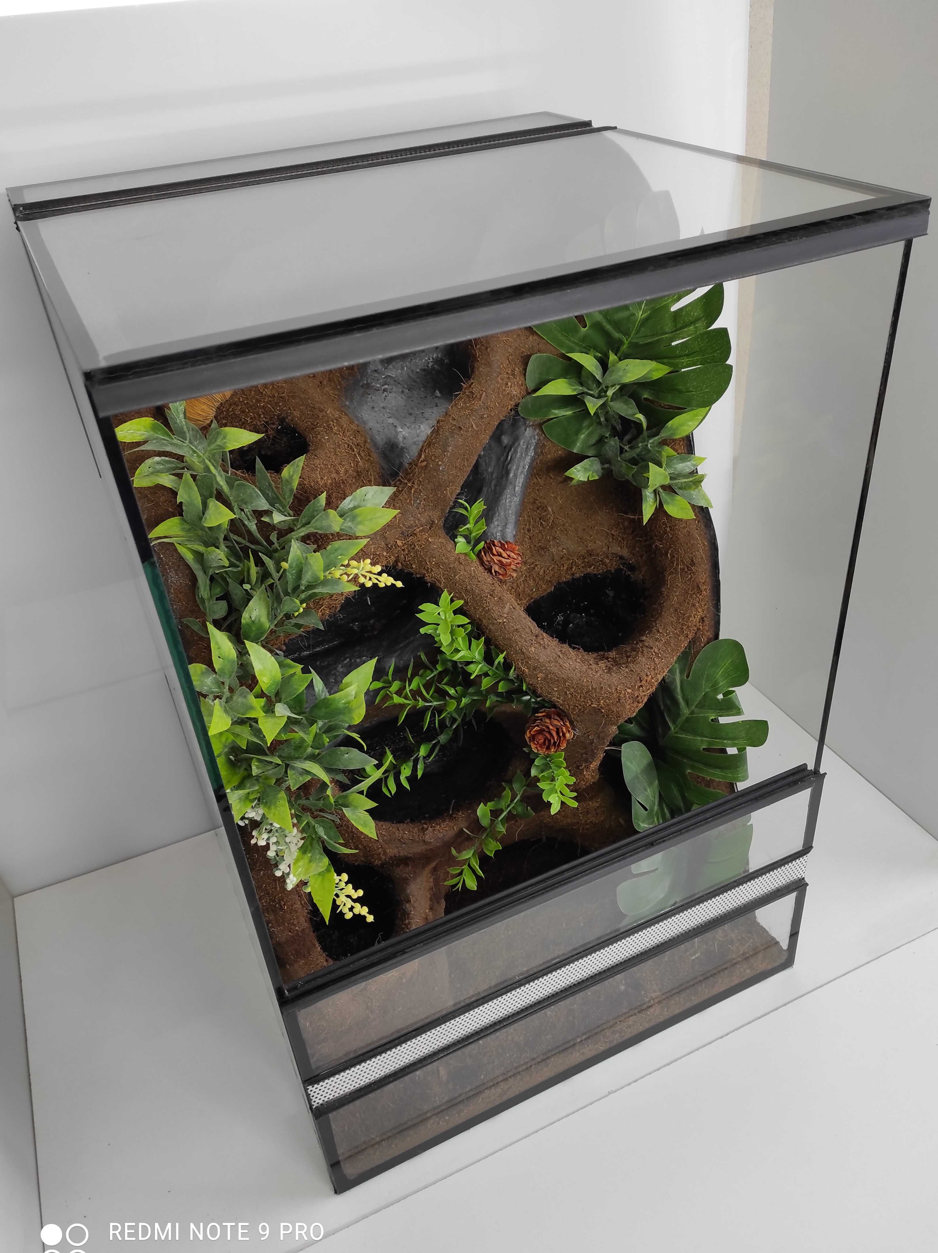 Terrarium z wodospadem dla gekona orzęsionego, felsumy TW21W AquaWaves