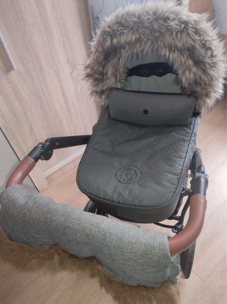 Wózek 3w1 Roan Coss + fotelik Maxi-Cosi