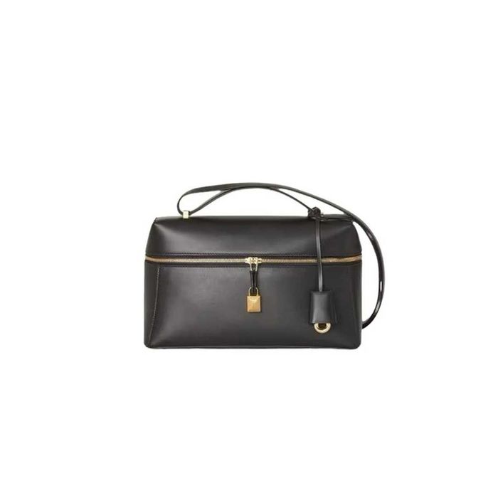 Сумка Loro Piana Extra Smooth Calfskin Bag L27 In Black