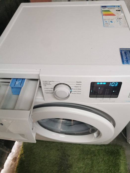 Máquina de lavar roupa samsung 8kg 1200rpm faço entrega