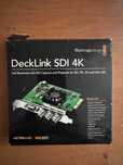 Blackmagic Decklink SDI 4K