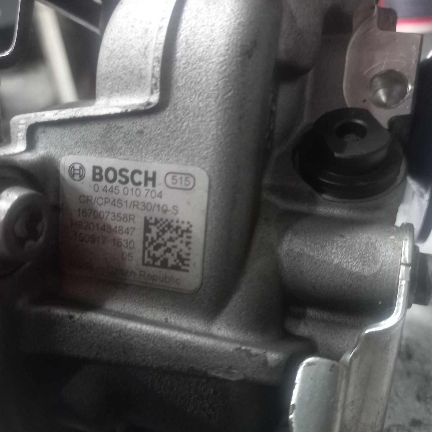 Bomba alta pressão bosch renault