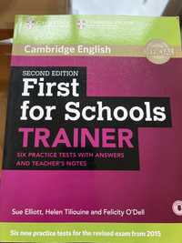 First for Schools Trainer 2015 exam B2