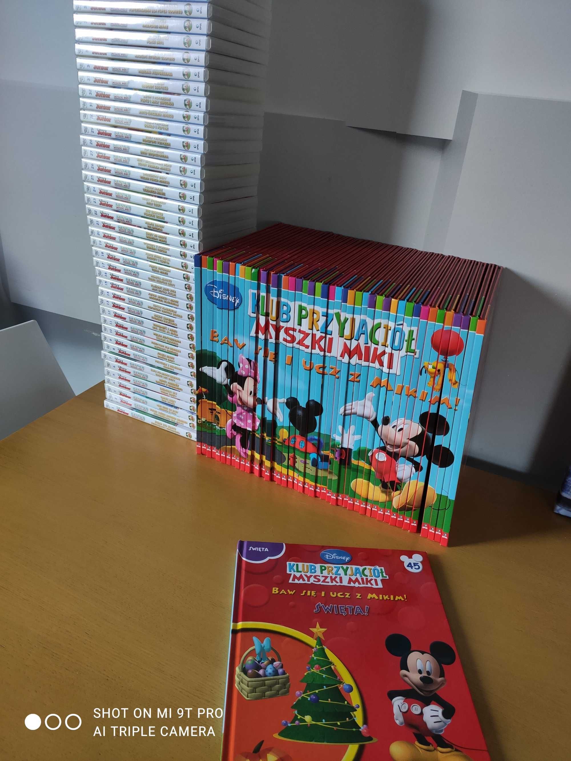 Kolekcja Klub Przyjaciół Myszki Miki książki szt45+DVD Minnie,poduszka