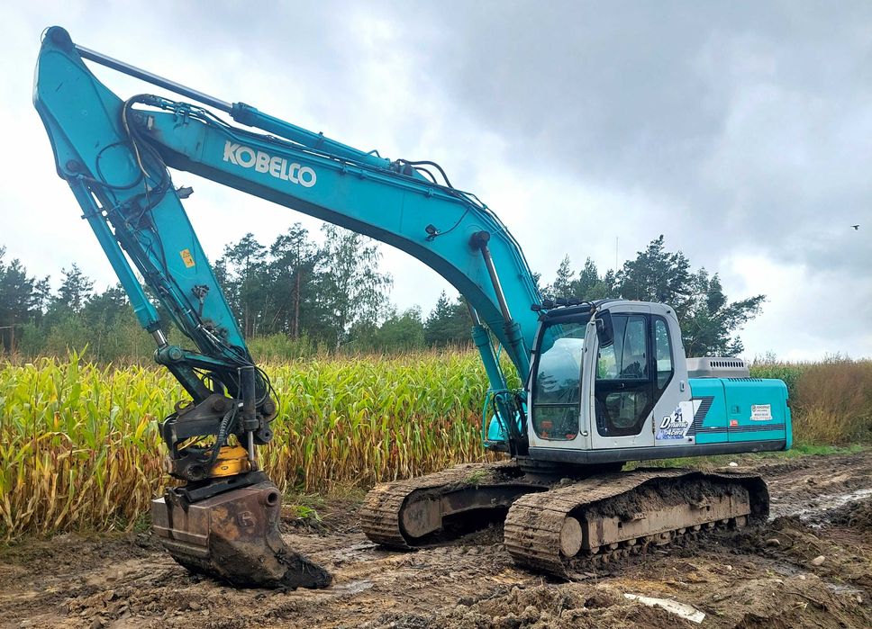 Koparka gąsienicowa Kobelco SK250NLC-6E rototilt 25t