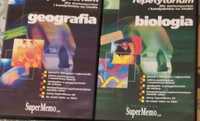 Biologia repetytorium, Geografia , J.polski, repetytorium na  CD