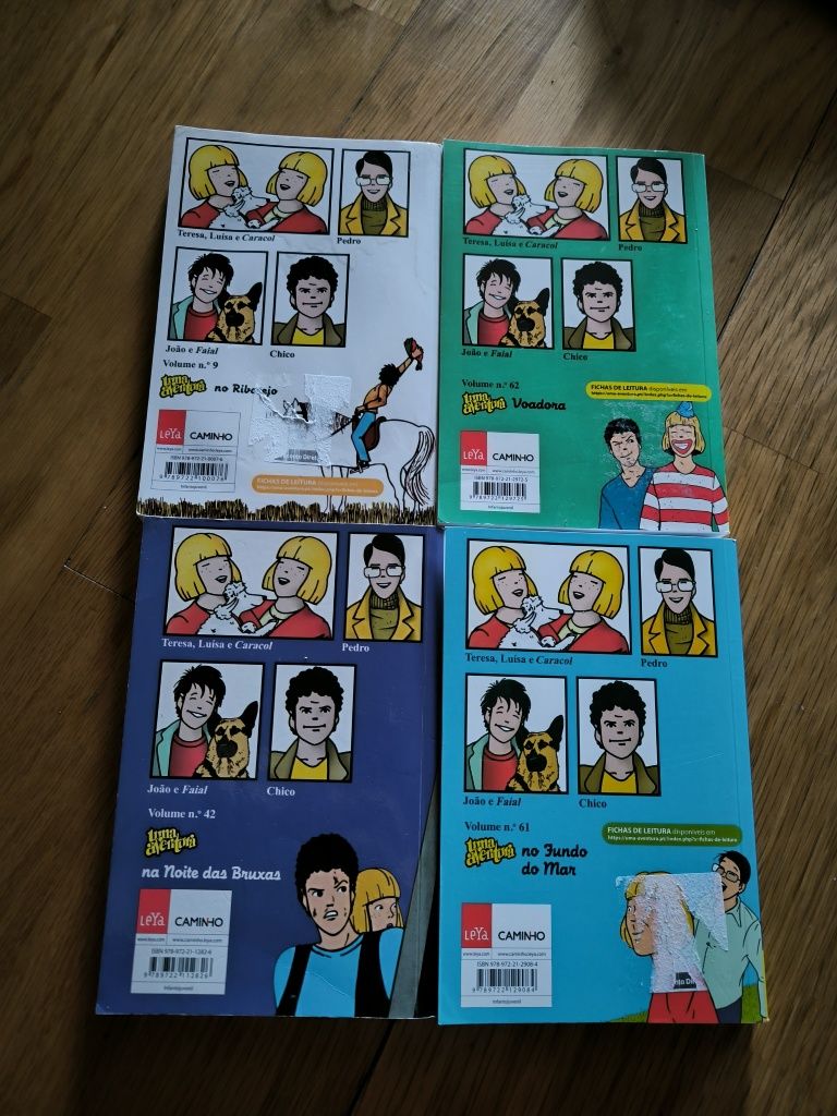 Livros UMA AVENTURA NOVOS