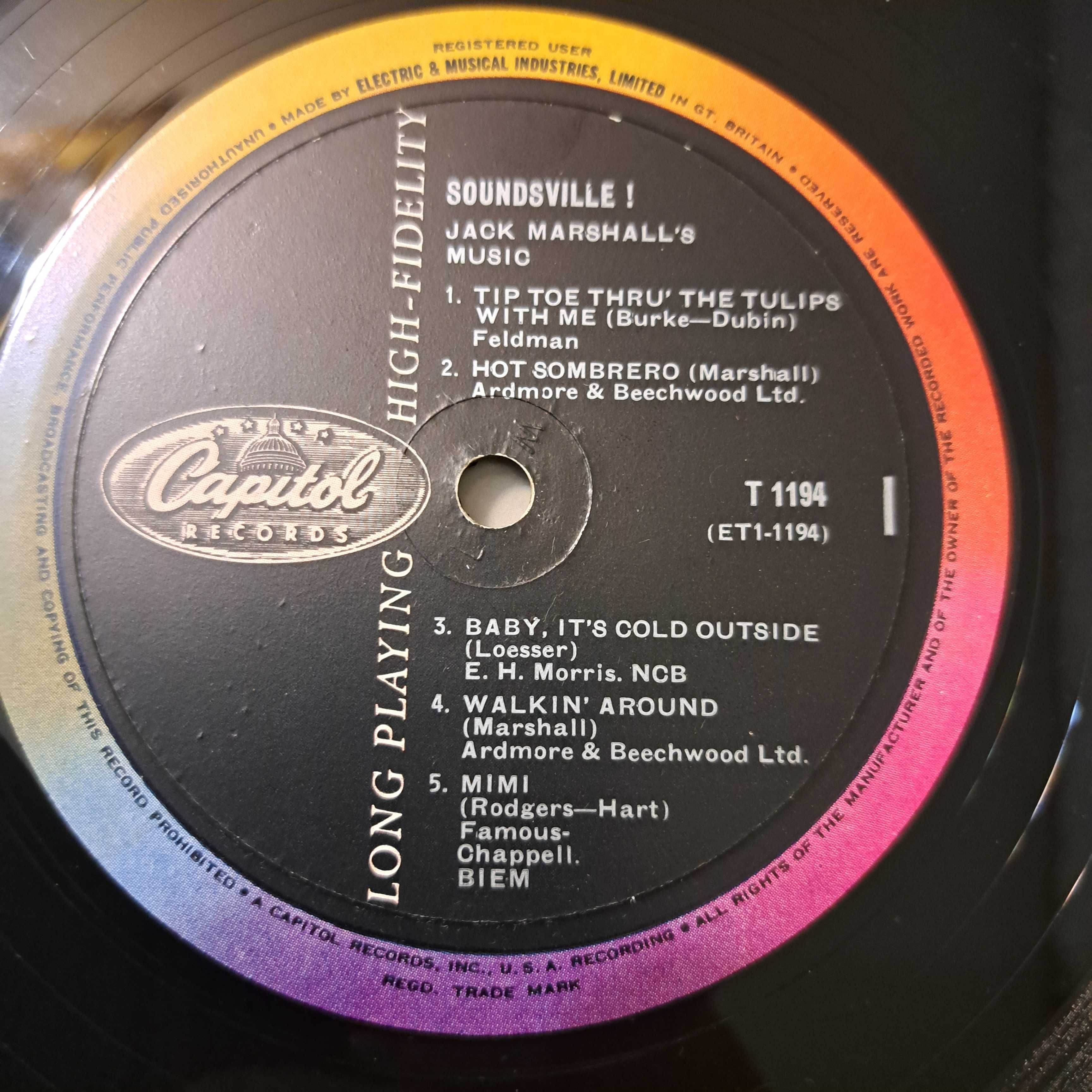 Płyta Winylowa  Jack Marshall - Soundsville