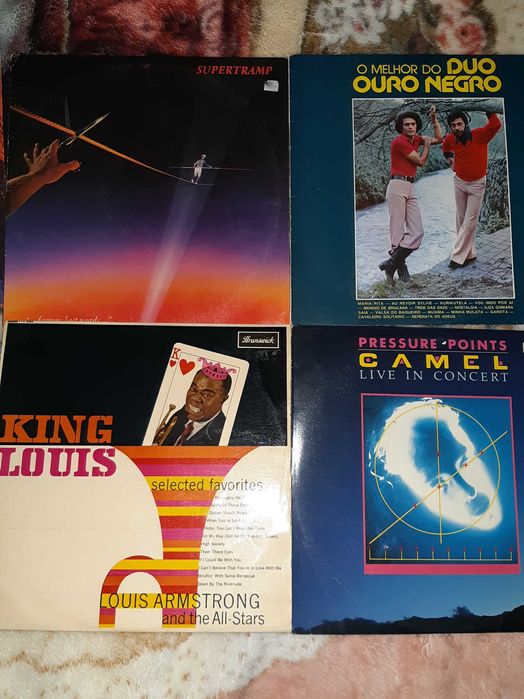 Vários discos vinil LP mostro sem compromisso