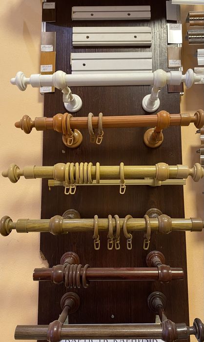 Карнизи трубчасті,алюміній