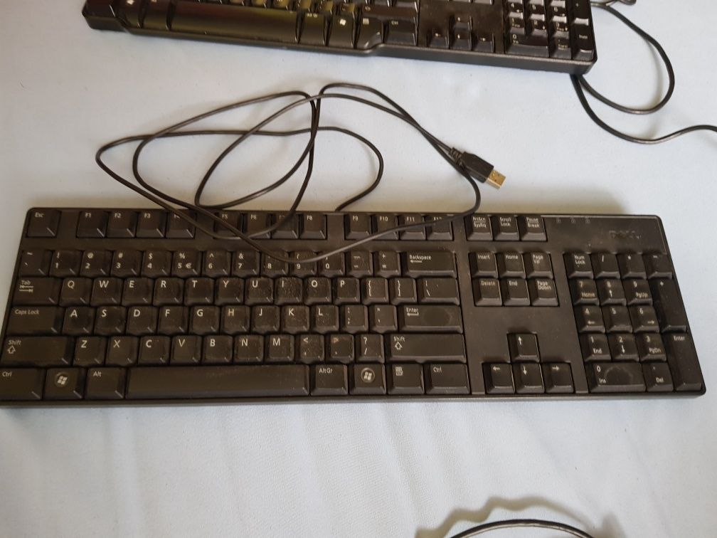 Klawiatura FUJITSU KB-520, DELL KB1421 przewodowa USB