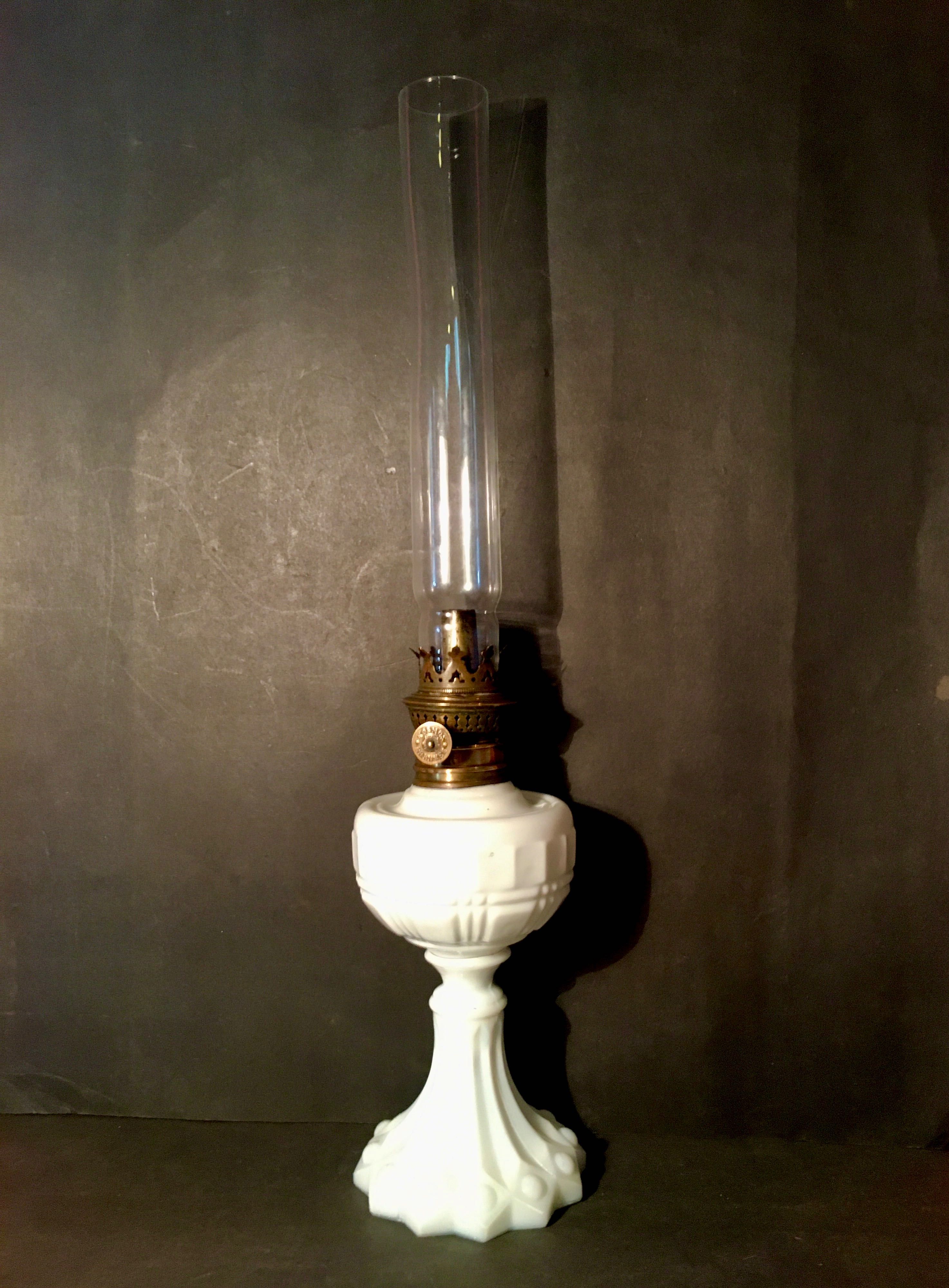 KOSMOS BRENNER - candeeiro antigo a petróleo - 51x11 cm/s