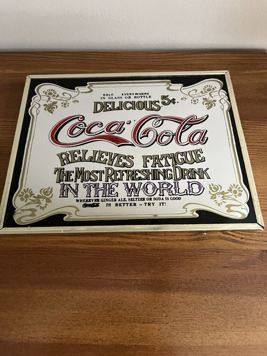 Sprzedam stare lustro CocaCola vintage