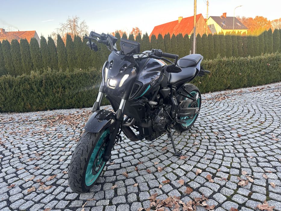 Yamaha MT 07, 2024 rok, pełna moc