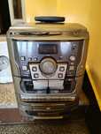 Wieża Auna kasety,CD,gramofon,fm