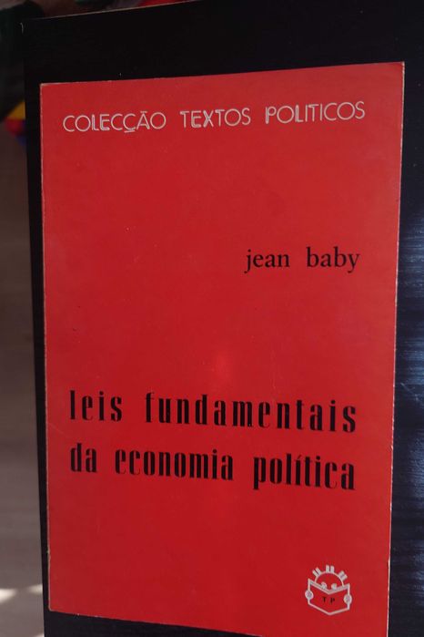 Livro “Leis fundamentais da economia política” de Jean Baby