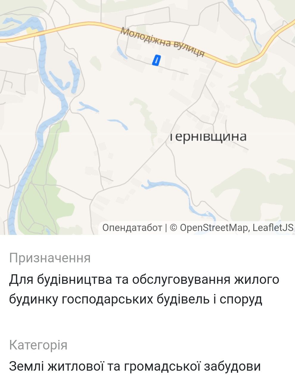 Сем'янівка (Кротенки) Земельна ділянка 0,2 га