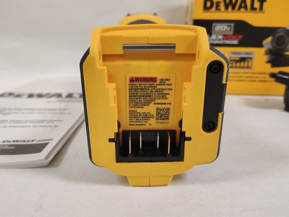 Безщіткова кутова шліфмашина болгарка DeWALT DCG409VS XR 20Vmax