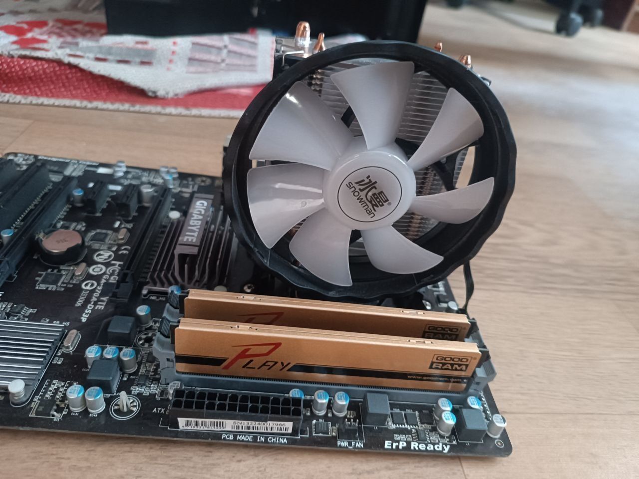 Комплект FX 8320--Ga970a-Ds3p--2x4gb 1600Mhz--Башня