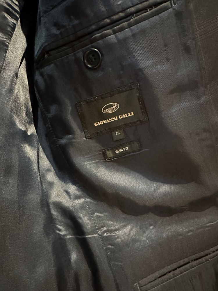 Fato Clássico Slim Fit Giovanni Galli