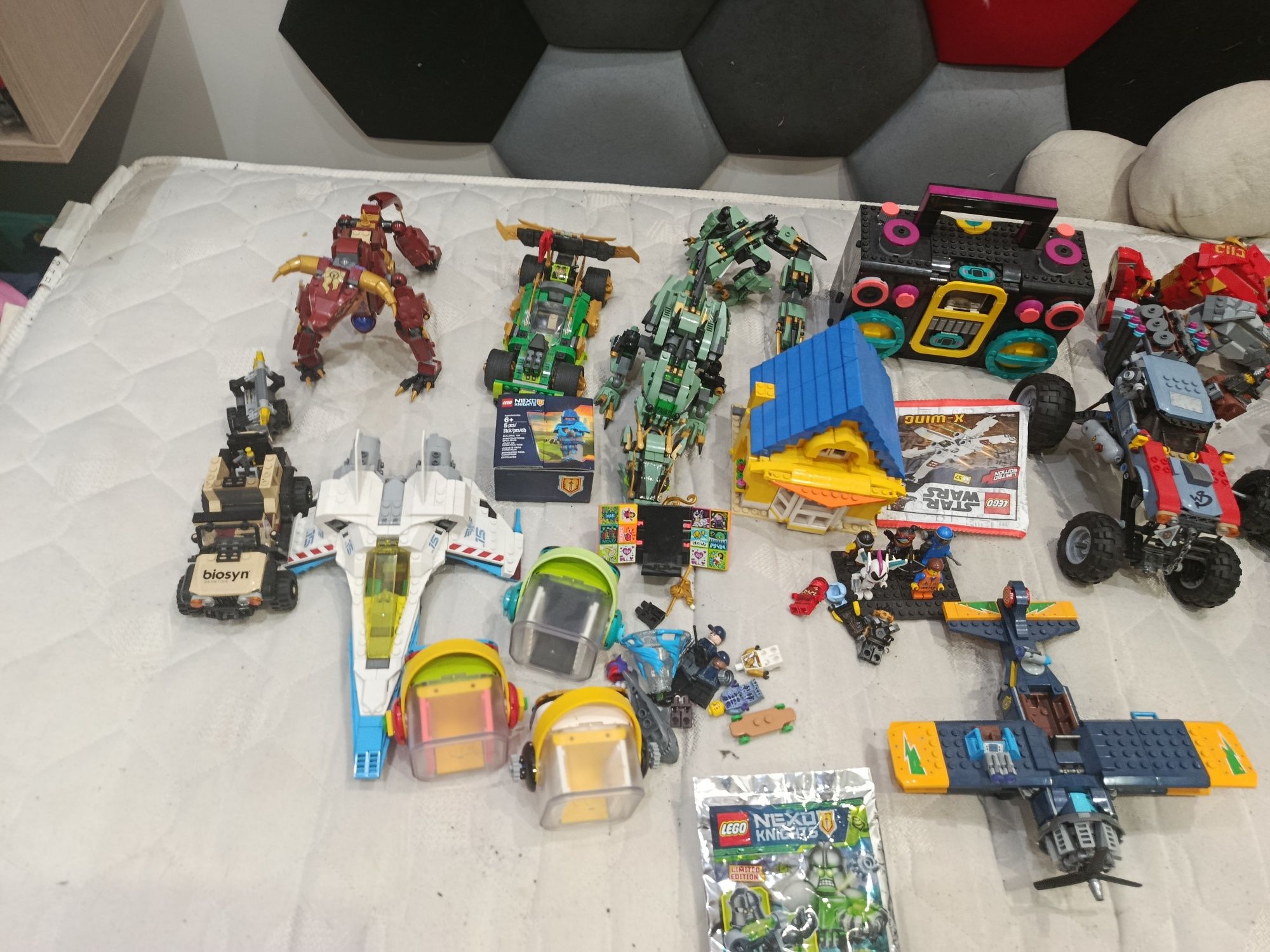 Lego mix klocków i zestawów