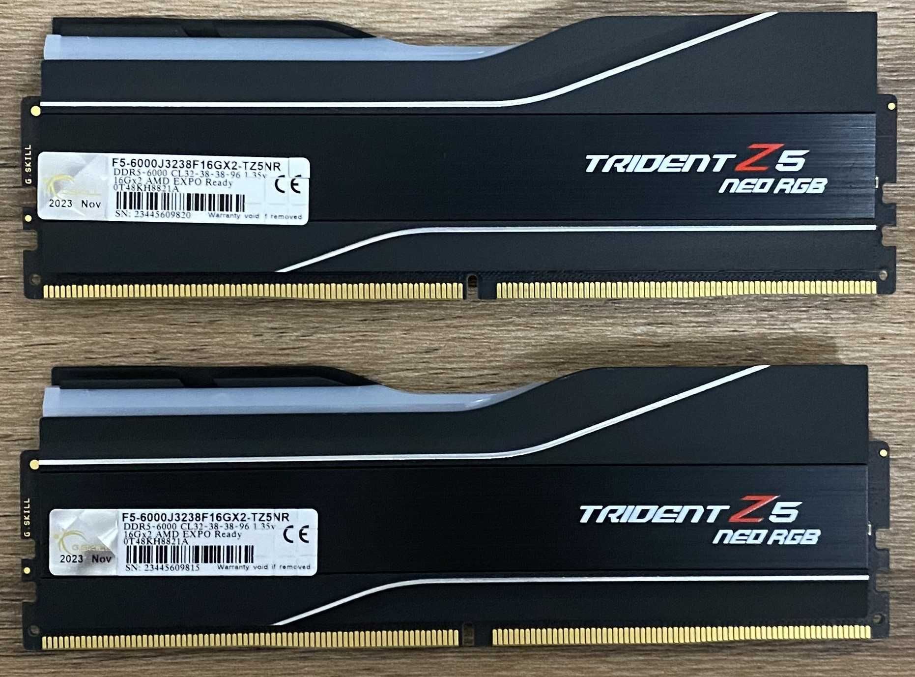 Memória RAM G.SKILL - 32GB(2x16) DDR5 6000MHz CL32 - AMD EXPO